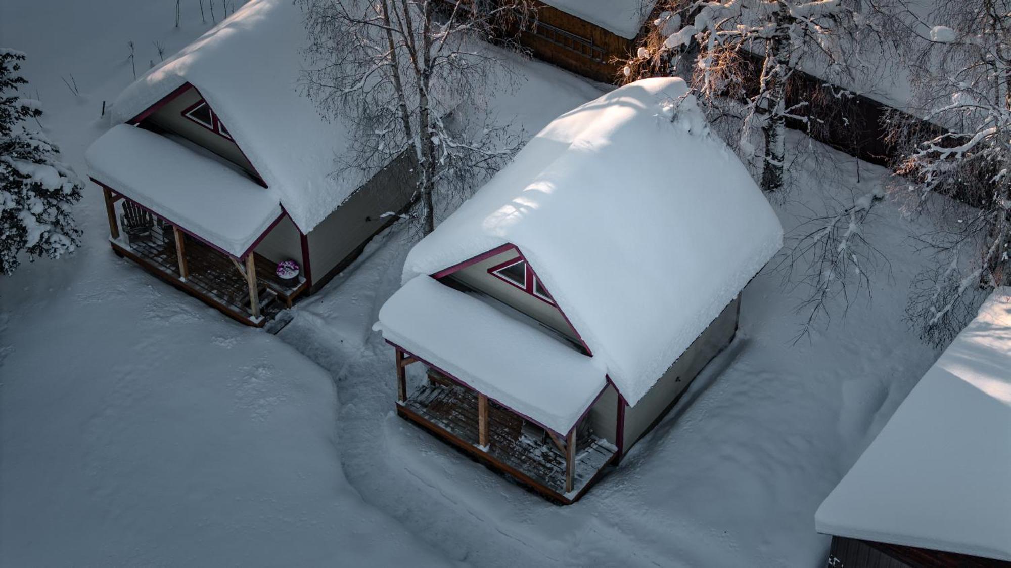 Villa Downtown Talkeetna Cabin! Susitna Cabin Exterior foto