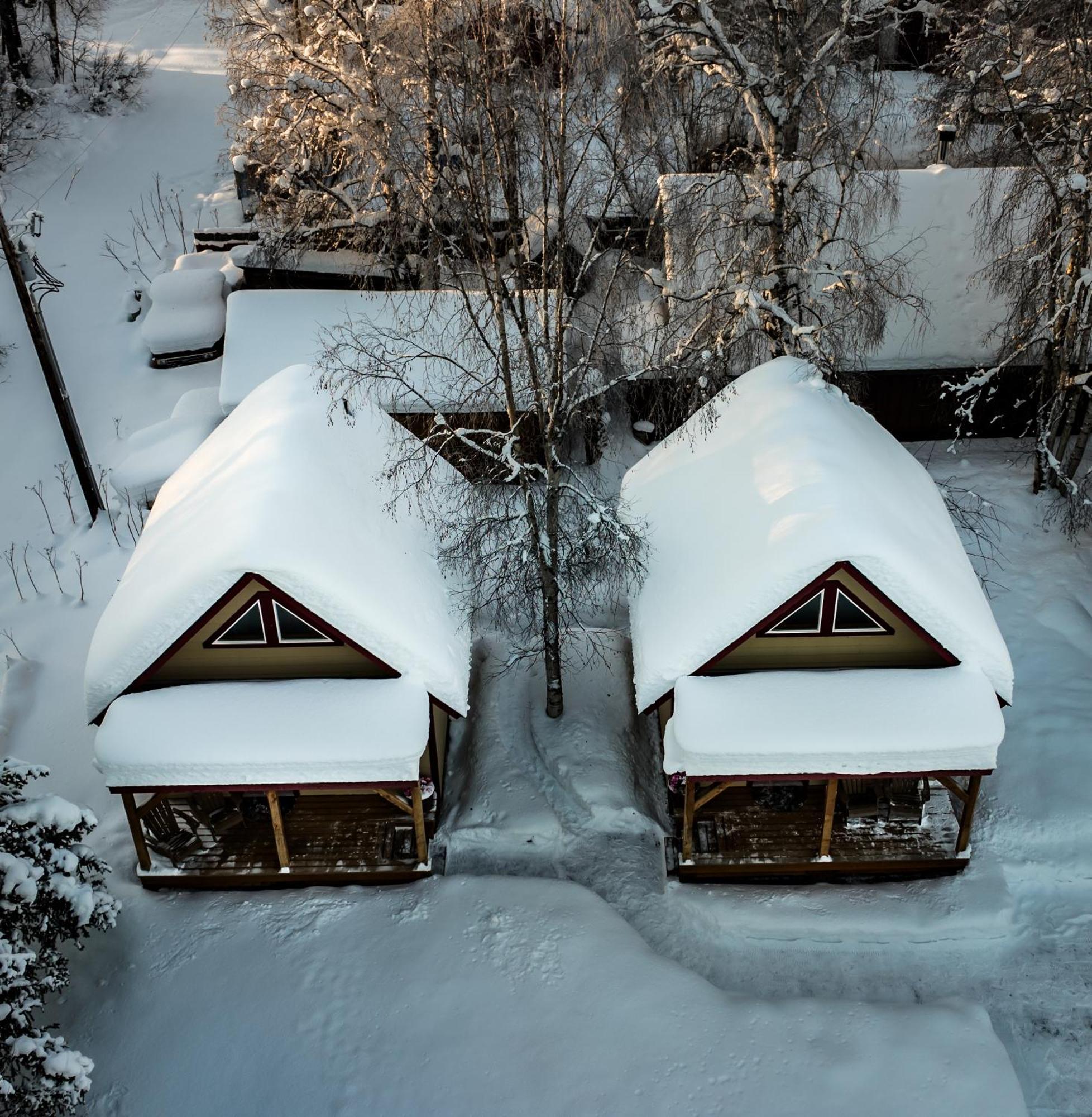 Villa Downtown Talkeetna Cabin! Susitna Cabin Exterior foto